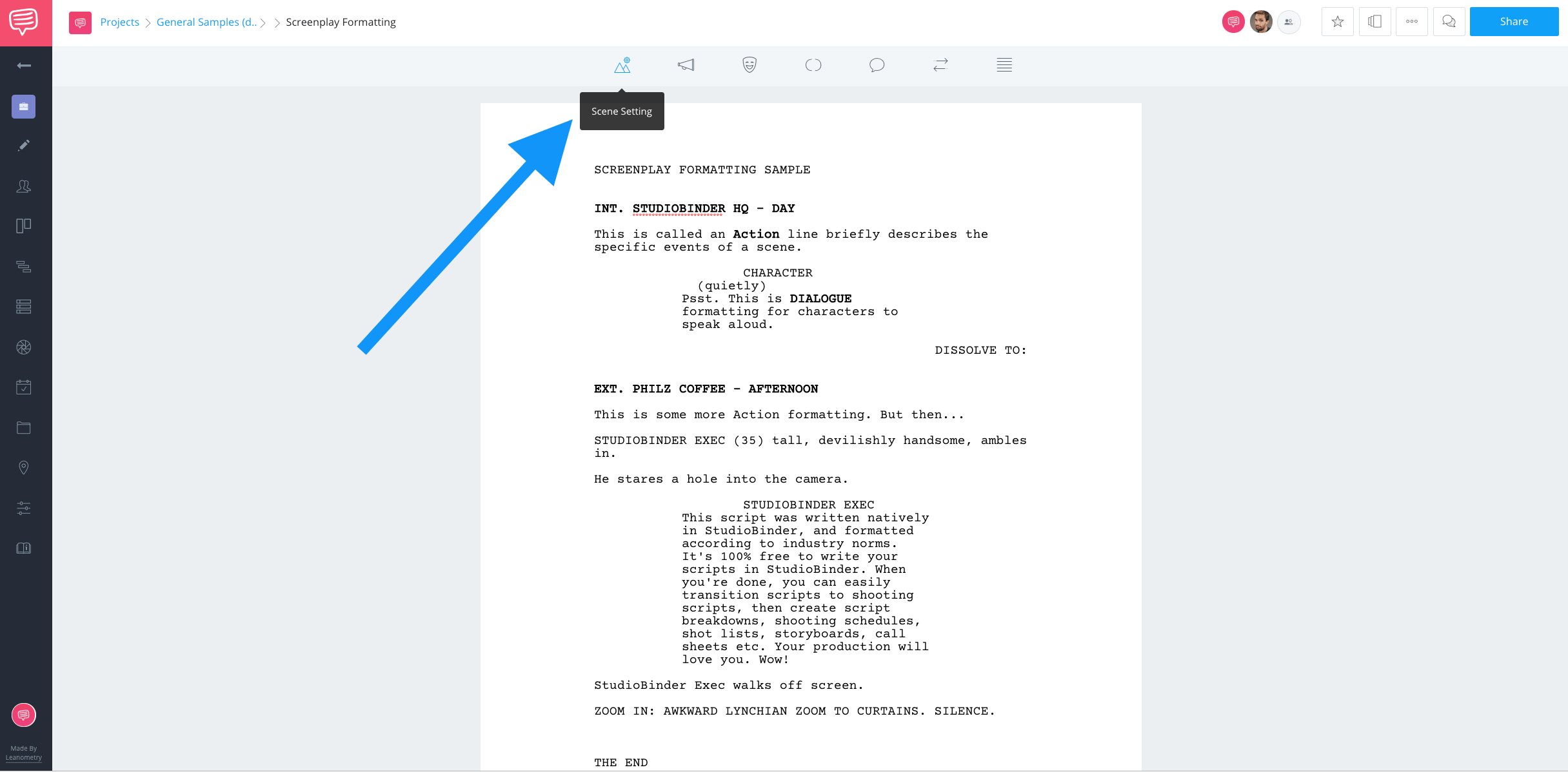 screenwriting program for mac